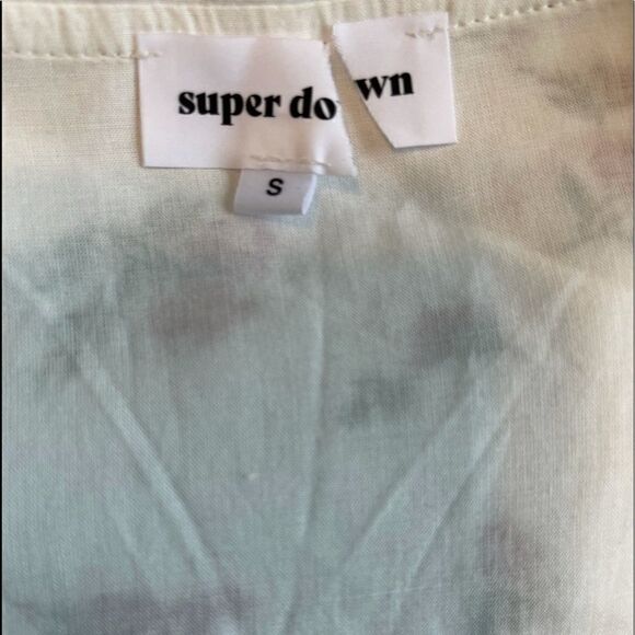 REVOLVE SUPERDOWN Romina Floral Buttons Front Mini Dress.Size S - Picture 13 of 14